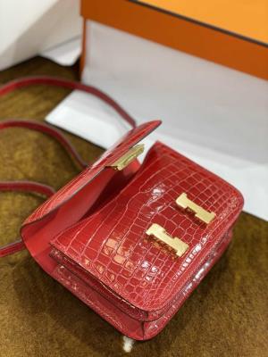 wholesale quality hermes constance 19 shinny niloticus crocodile 95 braise ghw